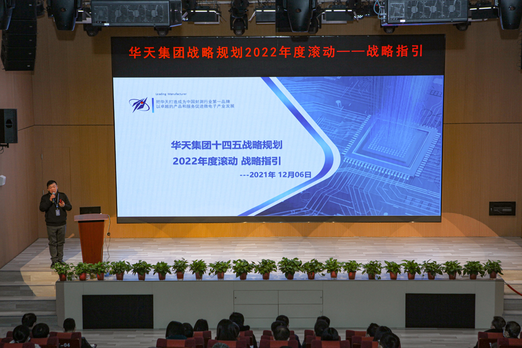 im电竞微电召开华天集团战略规划2022年度滚动-战略指引宣贯大会